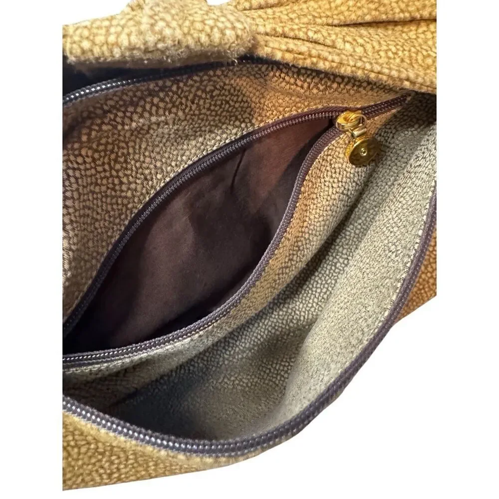 Borbonese Clutch purse Quail pattern ✨ Authentic ✨